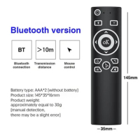 100pcs MT3 Air Mouse Microphone IR Learning BT 5.2 Smart Remote Control for Android TV Box PC X96 MINI X96Q T95 TX3 Mini H96 Max