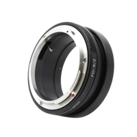 FD-Nik/Z Mount Lens Adapter Ring with Aperture Ring for Nikon FD mount Lens to Nikon Z mount Camera Z5 ,Z6 ,Z7 ,Z50 etc.
