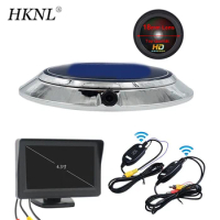 HKNL HD lens Car Rear View Camera 4.3"Monitor 2.4GHZ Wireless For FORD RANGER T6 T7 T8 XLT 2012-2019 Pickup truck 3.Brake Light