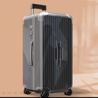 Applicable for Rimowa Transparent Suitcase Protective Cover Essential Trunk Plus 31 33 Inch Rimowa Luggage Cover