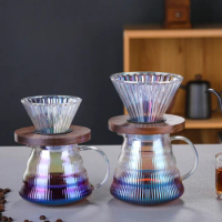 Coffee Kettle Hand Drip Coffee Set Barista Tools Coffe Accessories Teapot Tea Pot Coffeeware Teaware Glass Pots Percolator Jug
