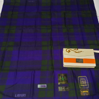 SARUNG TENUN LAMIRI MOTIF KOTAK BHS FULL SUTRA 100%