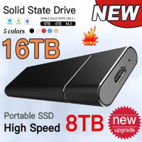 High-Speed Hard Disk Portable SSD 1TB Original Solid State External Drive Type-C/USB 3.0 Storage Device for Laptop/Desktop/Mac