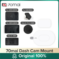 Original 70mai tools packs,Mount and Electrostatic Sticker For 70mai 1S,M300, A500S, 4K A800S A810 X200 Dash Cam