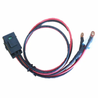 Short Wave Power Supply Cord Cable For ICOM IC-7000 IC-7300 IC-7600 Kenwood FT-450/TS-480 Yaesu FT-891 991 FT-950 Radio