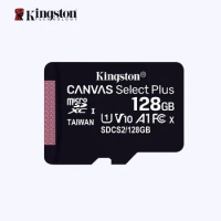 Kingston Memory Card Micro SD Card 32GB 64GB 128GB 256GB 512GB TF SDCS2 A1 100MB/S Reading Speed Class 10 Flash Cards SD