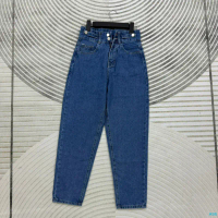 Quần baggy jean nữ ống Đứng lưng cao k co giản ,Quần baggy nữ lưng kiểu 2 núc from 9 tấc TH493
