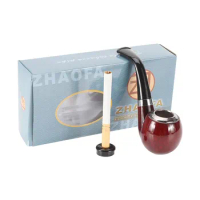 Multi Smoking Pipes Resin Plastic Acrylic Mouthpieces Smoking Durable Pipe for Smoking Tobacco Accessories