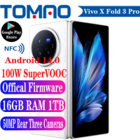 Vivo X Fold 3 Pro Foldable SmartPhone 8.03" 2K+E7 Screen 50MP Rear Three Cameras 5700mAh Big Battery 100W Wired 50W Wireless NF