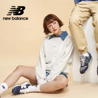 【NEW BALANCE】無肩線圓領長袖上衣_AWT31500SST_女性_牙白色