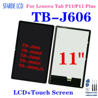 Original For Lenovo Tab P11 / P11 Plus TB-J606F TB-J606L P11 5G J606 J616 J607 With LCD Display Touch Screen Digitizer Sensor