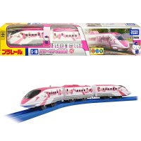 【Fun心玩】TP18927 正版日本 多美 S-18 Hello Kitty 新幹線 多美火車 鐵道王國 火車