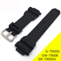 Soft Strap For Casio G SHOCK G-7900SL GW-7900B GR-7900NV Band Sport Watch Accessories Replacement Watchband Bracelet Belt