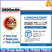 LOSONCOER 2600mAh NBL-46A2020 Battery For TP-link Neffos Y5L TP905A TP801A High Quality Battery
