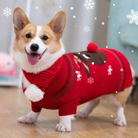 狗狗衣服秋冬柯基冬裝中小型犬冬天保暖聖誕棉衣寵物加厚冬季柴犬 「寵物服飾」