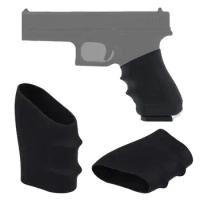Full Size Anti Slip Past Voor Mouw (Universele) Rubber Grip Glock17 19 20 26, S &amp; W, Sigma, SIG Sauer, Ruger, Colt, Beretta Mod
