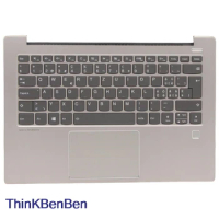 SWS Swiss Mineral Gray Keyboard Upper Case Palmrest Shell Cover For Lenovo Ideapad 530S 14 14IKB 14ARR 5CB0R12090