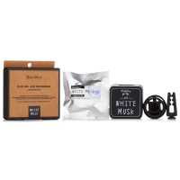 John's Blend 夾式車用空氣清新劑 - 白麝香 1個