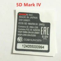 Copy For Canon EOS 5DS 5DSR 6D , 7D Mark II , 6D Mark II , 5D MarK IV Bottom Nameplate Label Sticker Camera Body Code NEW