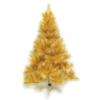 摩達客 台製6尺(180cm)特級金色松針葉聖誕樹 裸樹 (不含飾品不含燈)