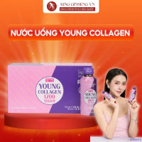 Nước Uống Elastin Young Collagen Ngừa Lão Hóa, Mờ Nếp Nhăn, Dưỡng Trắng Đều Màu Da, Làm Đẹp Từ Bên T