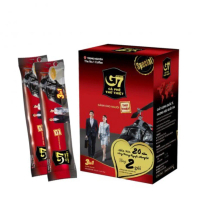 Cà Phê Hoà Tan G7 Hộp 18 gói dài
