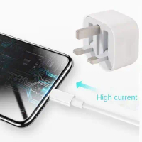 20W Quick Charger Britain Standard Phone Accessories Charger Adapter Fast Charging for iPhone15 /14/13/12/11 Pro Max