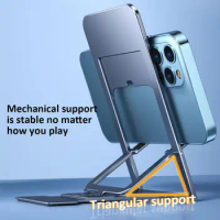 RYRA Hot!! Desktop Mobile Phone Holder Stand Multi-Angle Folding Mini Phone Holder Plastic Tablet Stand for IPhone IPad