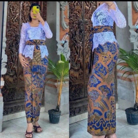 • Ready kamen lembaran sutra dobby set selendang