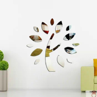 i want to grow as the tree , dream tree and life tree wall mirror sticker deco your life and room