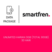 Paket Mobile Data Smartfren - UNLIMITED HARIAN 3GB (TOTAL 90GB) 30 HARI