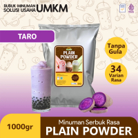 Bubuk Minuman Tanpa Gula Powder Drink No Sugar Plain Powder Rasa Taro 1kg