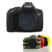Nice Soft Rubber DSLR Camera Case For Canon 750D 850D Protective Silicone Body Cover Case Skin Camera Bag