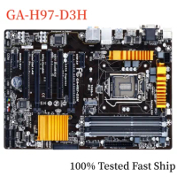 For Gigabyte GA-H97-D3H Motherboard 32GB LGA 1150 DDR3 ATX H97 Mainboard 100% Tested Fast Ship