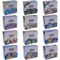 324Pcs Pokemon English French Spanish TCG: Hidden Fates Evolutions Booster Collectible Trading Card Game Children Toy