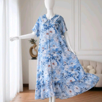 Miss Isyana | HD18 Daster Motif Bunga Super Adem Cocok Untuk Bersantai