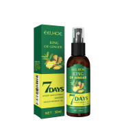ขายดีเร็วมาก!Eelhoe Ginger Oil 7 Days Growth Promotes Dense Hair Prevents Hair Loss Nourishes Hair R