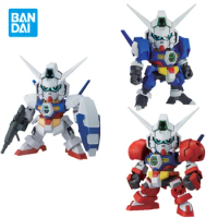 Bandai Original Gundam Model Kit Anime Figure SDBB GUNDAM AGE-1 3 Forms Action Figures Collectible Ornaments Toys Gifts for Kids