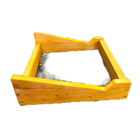 Kaki dudukan display /baki/nampan full kayu. Uk 30x28x10cm Untuk meja etalase jualan donat,roti,kue,