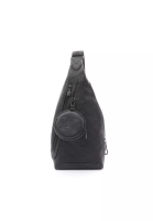 Louis Vuitton Pre-loved Louis Vuitton duo sling bag monogram shadow Noir body bag leather black
