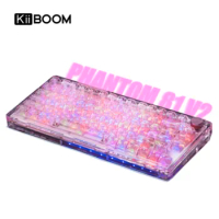 KiiBOOM Phantom 81 V2 pcb keyboard rgb backlight for pc laptop play and plug gaming mechanical keybo