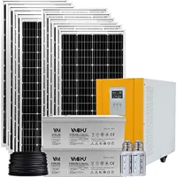 Solar Panel Lexible System Home Cell Power Kit 12kwh Highly Efficient Off-grid Complete Family Use Ready To Install 8kw Inverter