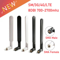 SM/3G/4G/LTE Wireless WiFi Router Antenna 8dbi Antenne RP-SMA Jack Male Female for WCDMA.LET、DTU、4G、GSM、GPRS