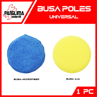 Busa Poles Motor-Mobil Kain Microfiber Pad Halus-Anti Lecet 5 Inch