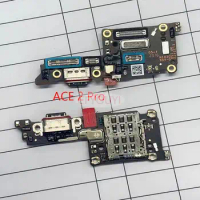 For OnePlus ACE PGKM10 / ACE 2 PKH110 / ACE2 Pro USB Charging Board Dock Port Flex cable Repair Parts