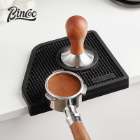 Bincoo咖啡機布粉器壓粉座意式套裝不銹鋼粉錘壓粉器咖啡粉壓粉墊