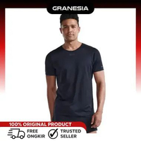2XU Mens Light Speed Tech Tee MR7150ABK| Baju Olahraga Lari Pria S