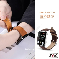皮革錶帶 適用 Apple watch 錶帶 7 SE 6 5 4 3 38 40 42 44 41 45mm