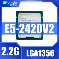 Used Original Intel Xeon CPU E5 2420v2 2.2GHz Six-Core Twelve-Thread 15M LGA 1356 E5-2420v2 Processor For X79 Motherboard