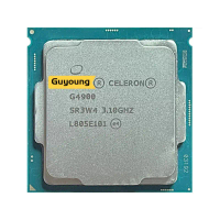 CPU/Bộ xử lý Celeron G4900 mới, xung nhịp 3,1 GHz, lõi kép, luồng kép, công suất 54 W, socket LGA 11